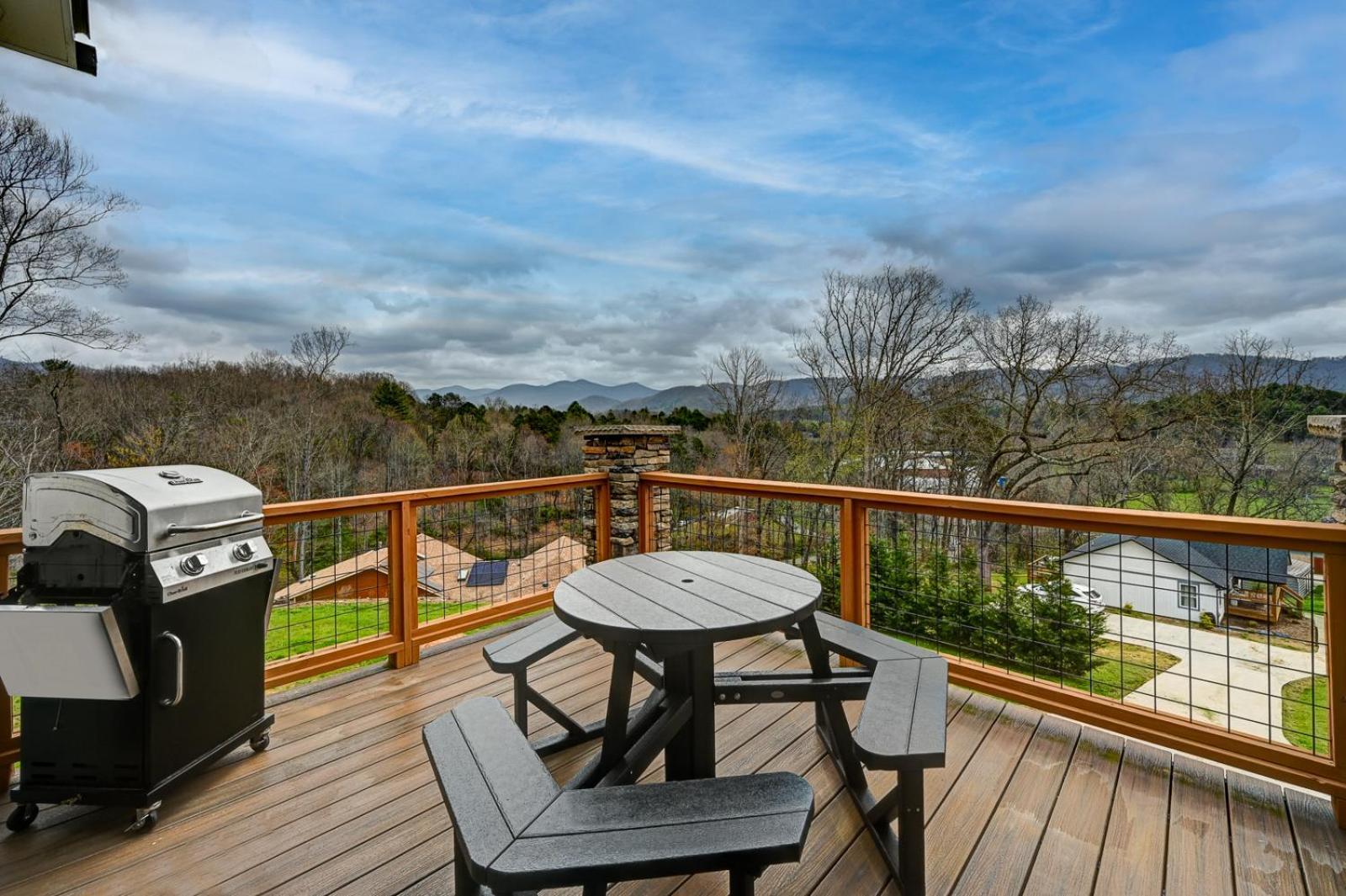 Mon Tresor, Modern Mountain Views With Deck Villa Weaverville Exterior photo