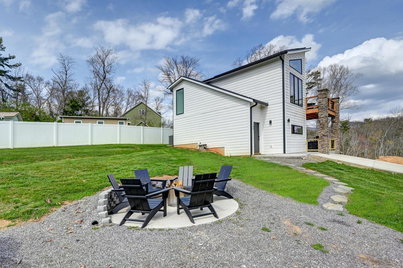 Mon Tresor, Modern Mountain Views With Deck Villa Weaverville Exterior photo